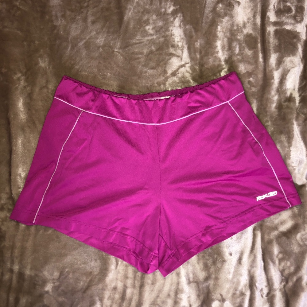 Fuscia Reebok Shorts, Size XL